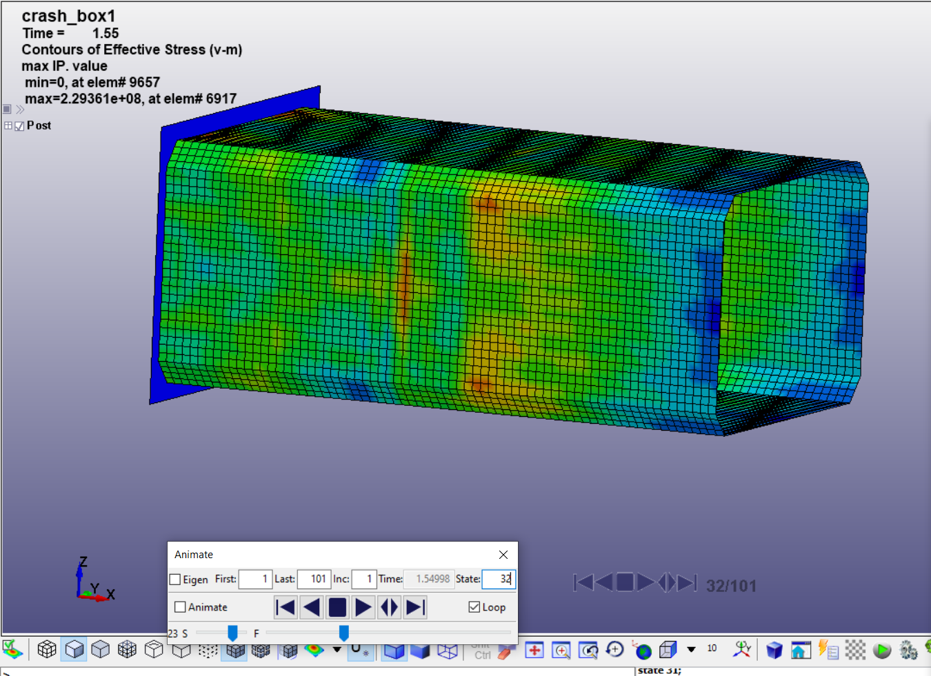 Week 4 crash box simulation SkillLync