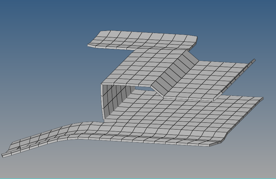 2D meshing of various sheet metal components using HYPERMESH SkillLync