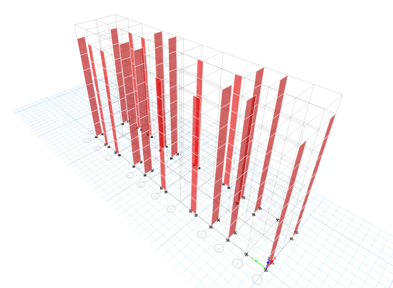 ETABS_Detailed design of concrete buildings Shear / Structural walls