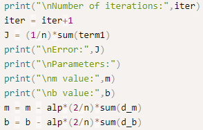 Implementing Gradient Descent in Python with MSE loss function : Skill-Lync