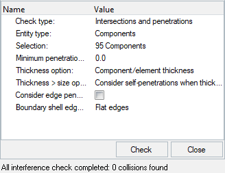 Penetration check