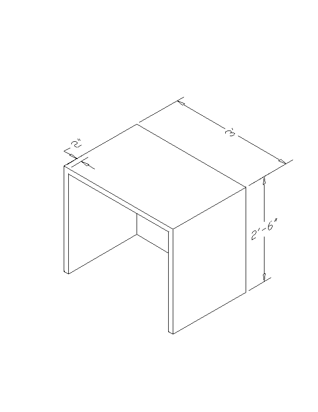 3d model of small main table detail furniture block layout sketchup file   Cadbull